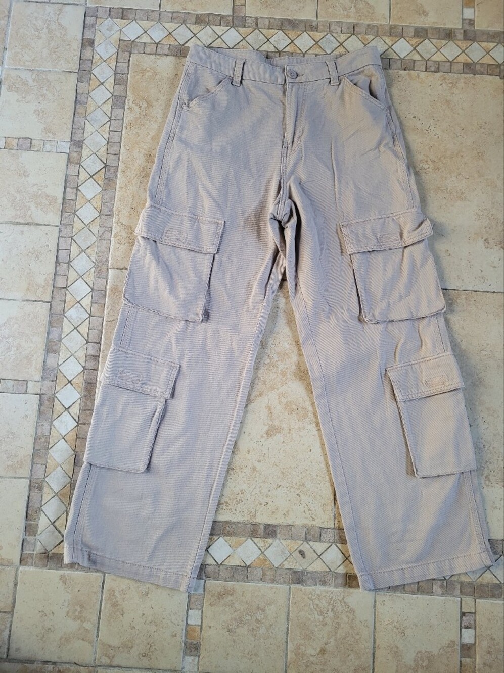 Women's Divided Wide Leg Cargo Jeans